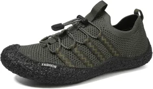 Водно-спортивная обувь для женщин и мужчин, быстро сохнущие аква-носочки, легкие, дышащие обувь для ходьбы босиком на пляже, для плавания, бассейна, катания на лодке и йоги Movnebyro, зеленый