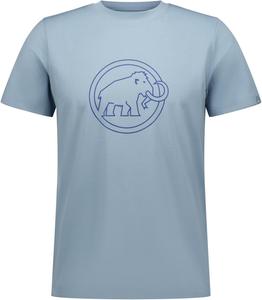 Футболка Mammut QD с логотипом, азиатский крой, мужская, AF Men's, 1017-02012, nebla PRT4