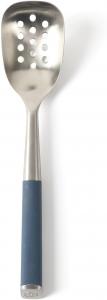 Calphalon Edge кухонная ложка с прорезями из нержавеющей стали - темно-синий