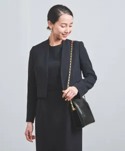 Классический пиджак без воротника P United Arrows, цвет Navy