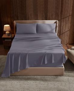 Комплект постельного белья premier collection с глубокими карманами, 4 предмета, размер king. Nestl, Gray Purple