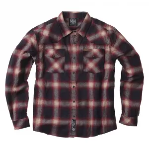 Рубашка West Coast Choppers Outlaw Flannel, разноцветный