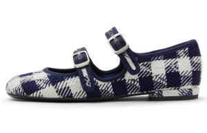 Маленькие туфли Ck Flat Mary Jane 1,4 см женские CHARLES&KEITH, темно-синий темно-синий