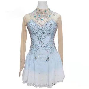 ICE WING SNOW LION Индивидуальные платья для фигурного катания для детей и взрослых, юбки для выступлений и экзаменов, костюмы для соревнований по фигурному катанию для женщин