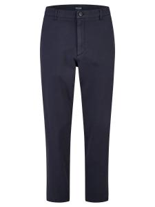 HECHTER PARIS Зауженные брюки-чиносы в темно-синем цвете