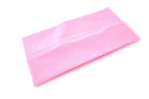 Jubileo, Удобная эластичная повязка на голову, очень широкая, розовая