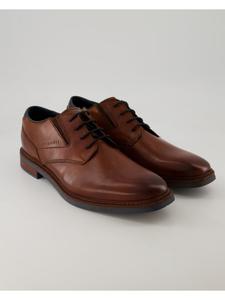 Элегантные туфли на шнуровке Bugatti, коричневый