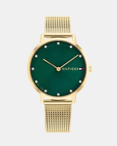 Pippa 1782668 женские часы из золотой стали Tommy Hilfiger, золотой