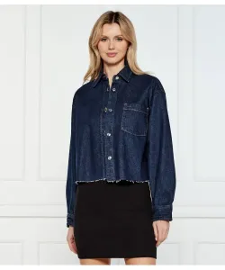 Джинсовая куртка Cropped fit Tommy Jeans, синий