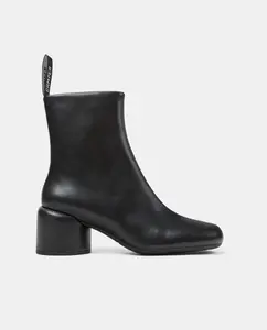 Женские ботильоны Niki из гладкой кожи Camper, черный