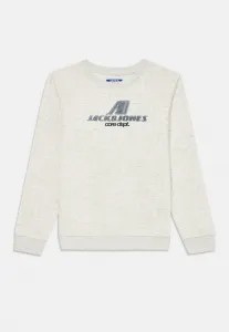 Толстовка с круглым вырезом и принтом jcotier Jack & Jones Junior, White Melange