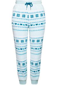 Тканевые брюки Ulla Popken Tapered Pants, цвет blue/aqua