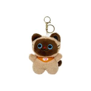 Плюшевый кулон с котенком в виде рыбки кои высотой 10 см MIC RABBIT, Siamese Kitten