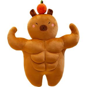 Плюшевая игрушка Muscle Capybara, высота 36см/58см Runcan