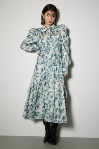 Платье с присборенной талией и деталью в виде рубашки Rienda, цвет Nvy