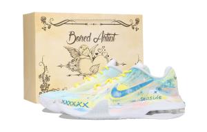 Nike Кроссовки баскетбольные Air Max Impact 4 Green Purple Sunset, амортизация, износостойкие, высокие, мужские, сине-зеленые