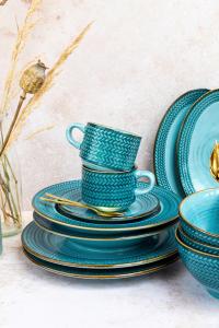 Кофейный сервиз prospero 12 шт Mäser, синий