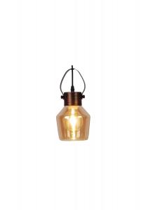 Стеклянный подвесной светильник Алекс Näve Leuchten, желтый