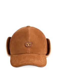 Бейсболка с логотипом VLogo Signature Valentino Garavani, коричневый