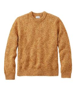 Классический шерстяной свитер L.L. Bean, круглый вырез, японский крой.