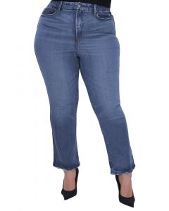 GOOD AMERICAN Good Legs Прямые джинсы индиго