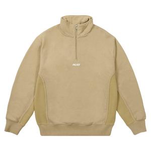 Толстовка Palace 1/4 Zip Wash Out Funnel, Stoney Grey