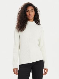 Свитер с высоким воротником обычного кроя Morgan, экрю