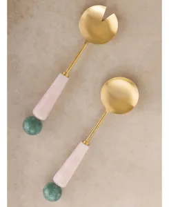 Салатницы Copenhagen Gauri Kohli, зеленый/розовый/золотой