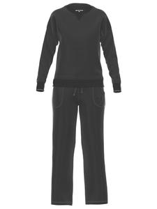 Tom Tailor Пижама Xanthi, черно-среднего цвета, однотонная