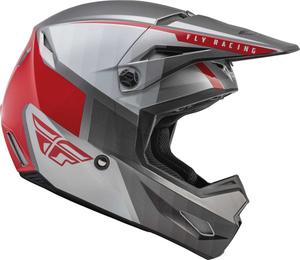 Мотокроссовый шлем FLY Racing kinetic drift, Gray/Red
