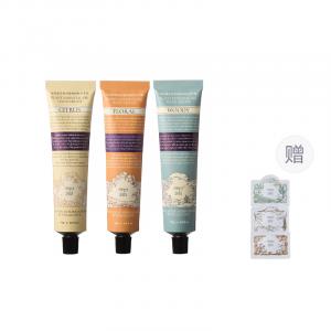 Фужерный аромат растительная эссенция крем для рук lily fragrance увлажняющий питательный 75мл*3 Roopy, Sunset Grapefruit 75g+Pastoral Melody 75g+Cloudy and Oat 75g