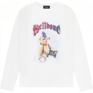 Футболка с принтом логотипа WE11DONE, белый