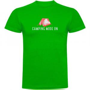 Футболка с коротким рукавом Kruskis Camping Mode On, зеленый