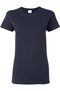 Женская футболка Gildan Heavy Cotton, темно-синий