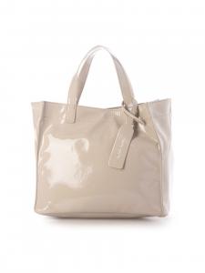 Сумка-шоппер Cachecache / Квадратная сумка из мягкой эмали, размер S