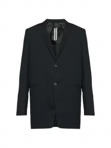 Однобортный пиджак Rick Owens, черный