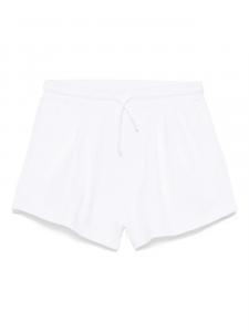 MSGM Kids шорты с логотипом, белый