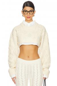 Сонни трикотажный топ Lioness, белый