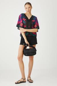 Хлопковая блузка Medicine, черный