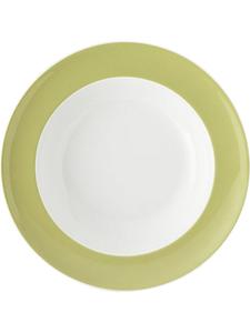 Тарелка суповая зелено-белая - Ø 23 см Thomas