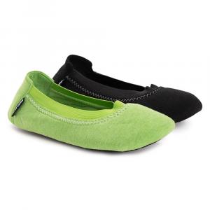 Дорожный набор балеток Muk Luks, черный