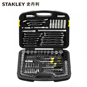 Комплексный набор Stanley, 150 предметов, торцевой ключ с храповым механизмом, инструмент для ремонта машин, торцевой ключ 94-181-1-22