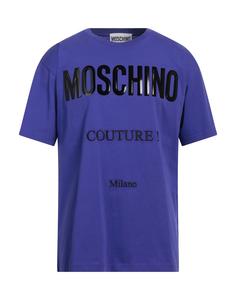 Футболка Moschino, темно-фиолетовый