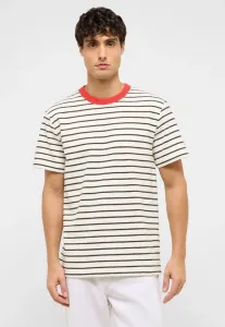 Футболка с принтом в стиле акрон Mustang, Weiß