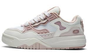 Kappa Низкие износостойкие кроссовки Back-to-Back, женские, белые, розовые