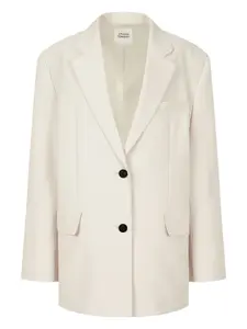 Однобортный пиджак Studio Tomboy, белый