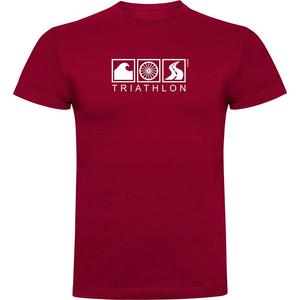 Футболка Kruskis Triathlon, красный