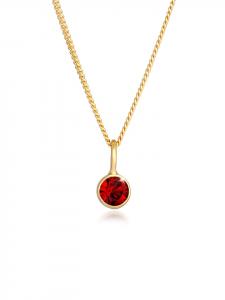 Elli Колье из серебра 925 пробы с золотым покрытием