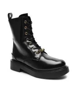 Кожаные ботильоны City40 Love Moschino, черный