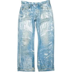 Джинсы с пайетками Acne Studios, синий